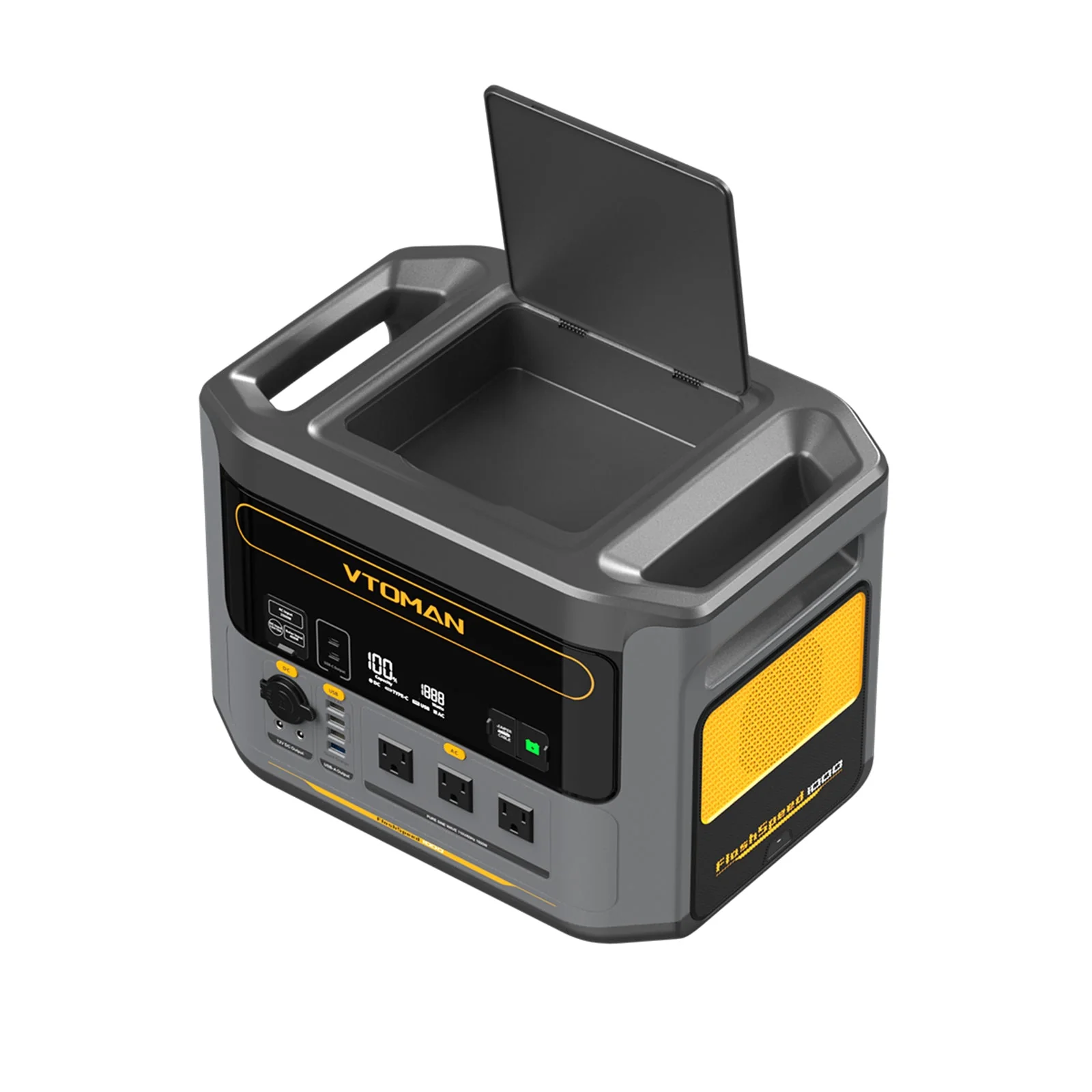 VTOMAN FlashSpeed 1000/2376Wh with 200W Solar Panel - Image 4