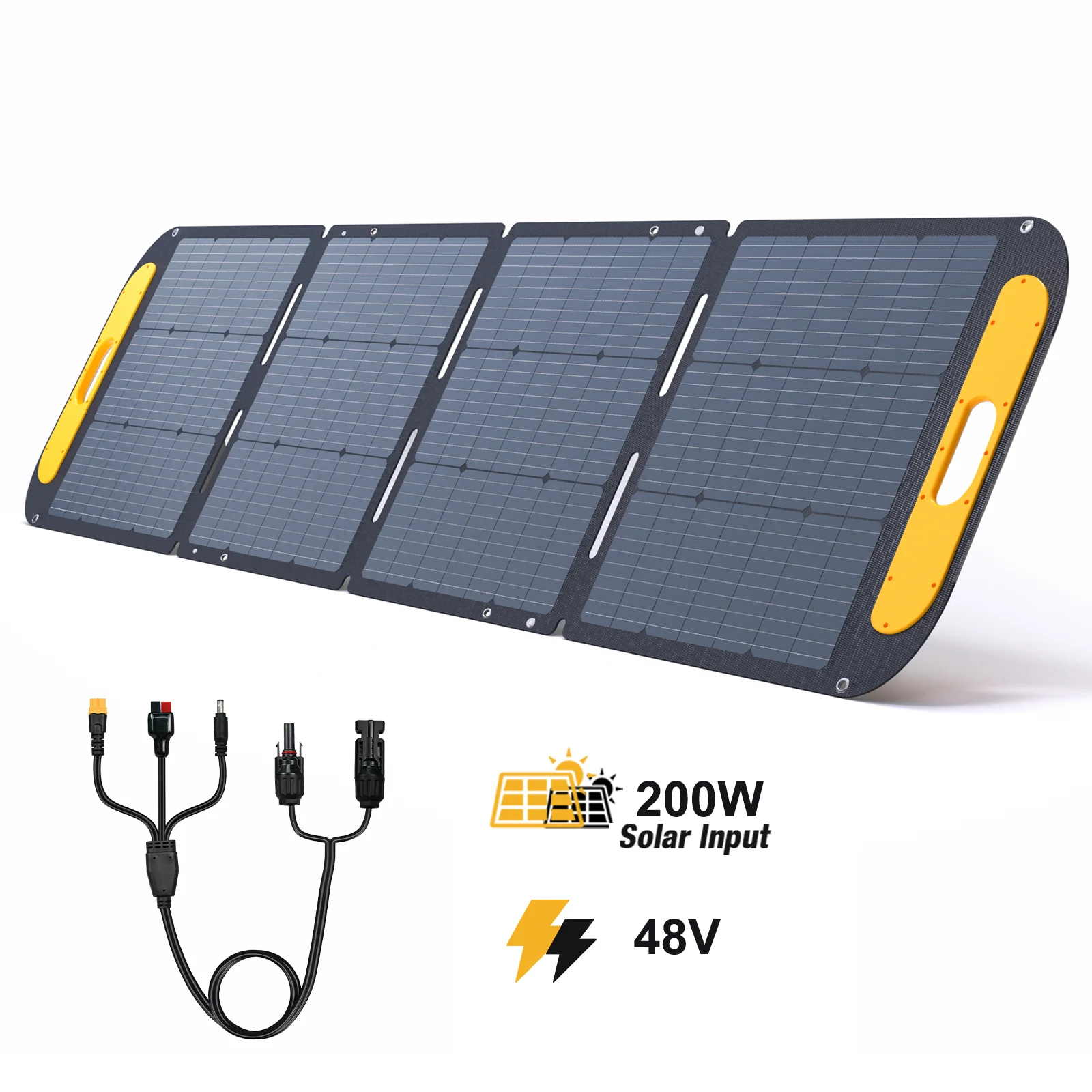 VTOMAN FlashSpeed 1500 with 200W Pro Solar Panel - Image 5