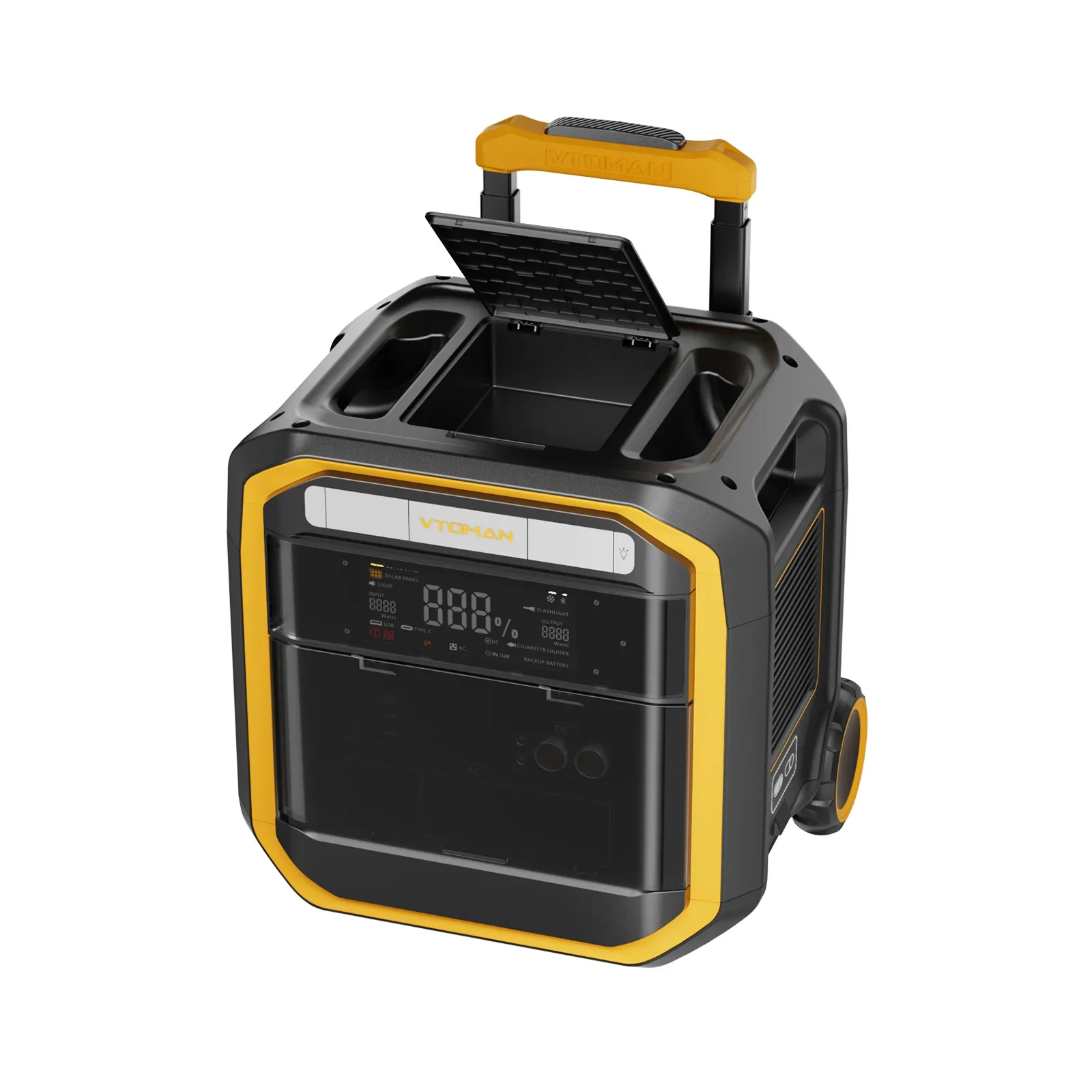 VTOMAN FlashSpeed Pro 3600 with 200W Pro Solar Panel - Image 6