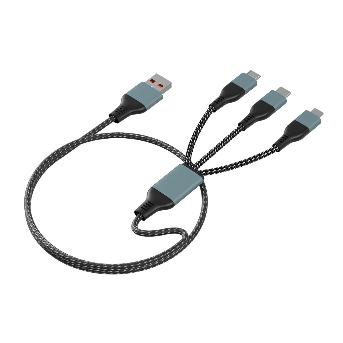 VTOMAN 3-in-1 100W Fast Charging Cable (US&CANADA) - Image 4